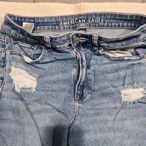 American Eagle Outfitters Light Blue Boyfriend Jeans